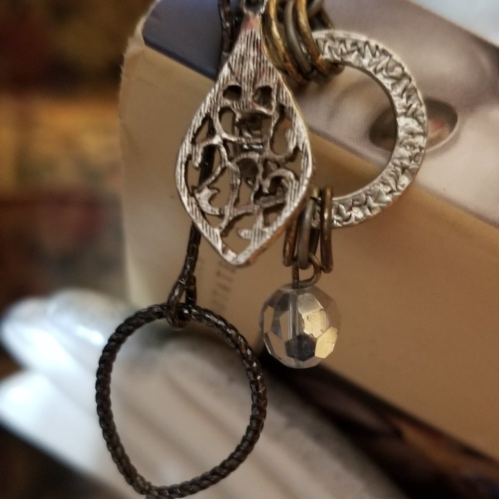 🦄3/$20 Metal Dangle Bookmark Handmade OOAK Gift